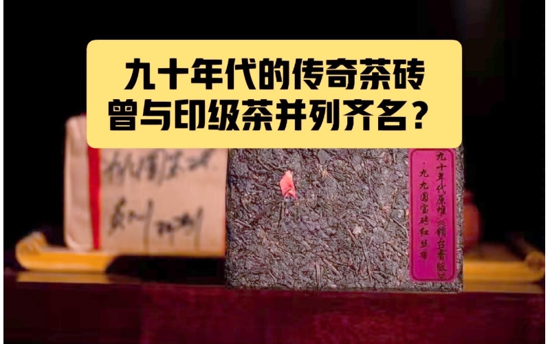 九十年代普洱茶的璀璨群星：99大渡岗The dazzling stars of Pu'er tea in the 1990s: 99 Dadu Gang